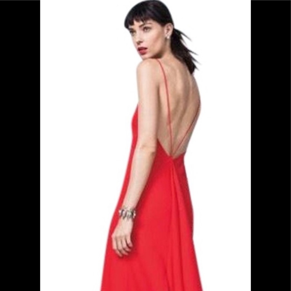 Jill Stuart red dress.